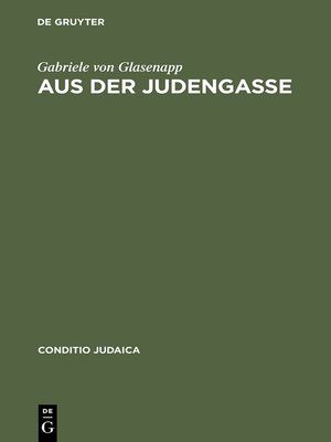 cover image of Aus der Judengasse